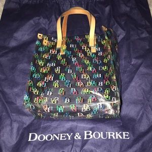 Dooney and Bourke colorful D&B small tote.